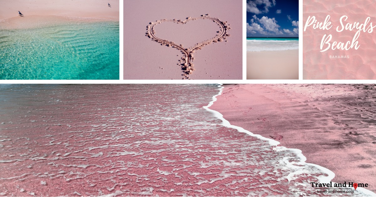 Pink Sands Beach Bahamas most unusual places in the world