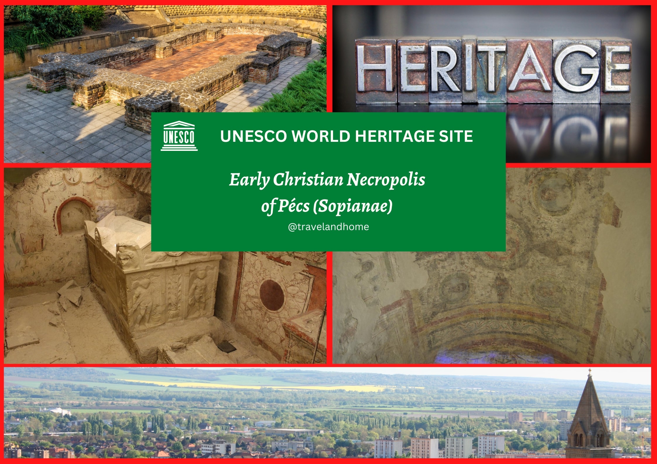 Visit UNESCO World Heritage sites in Hungary Early Christian Necropolis of Pecs Sopianae min