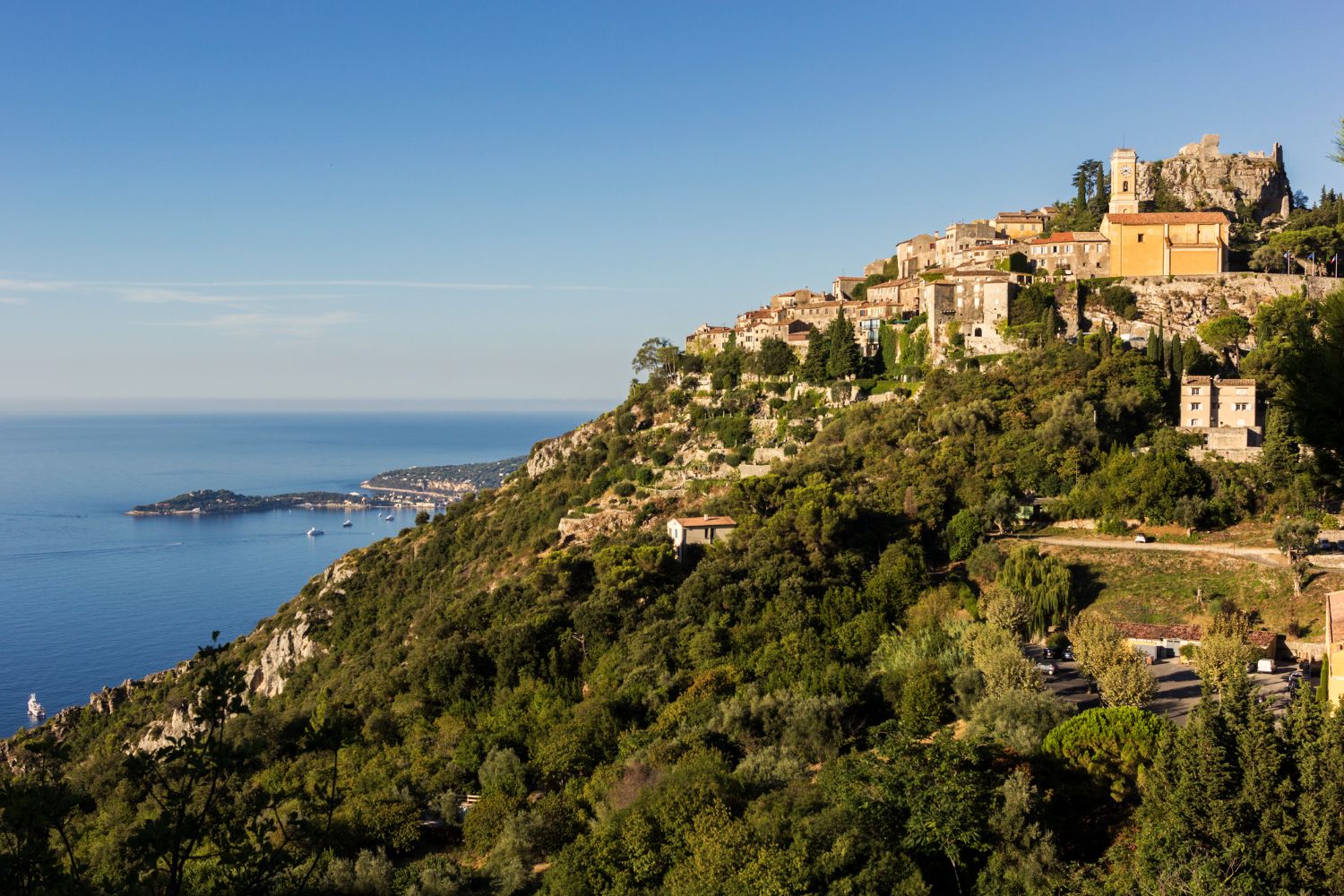 Beautiful hilltop village in France places to visit on the French Riviera Eze
