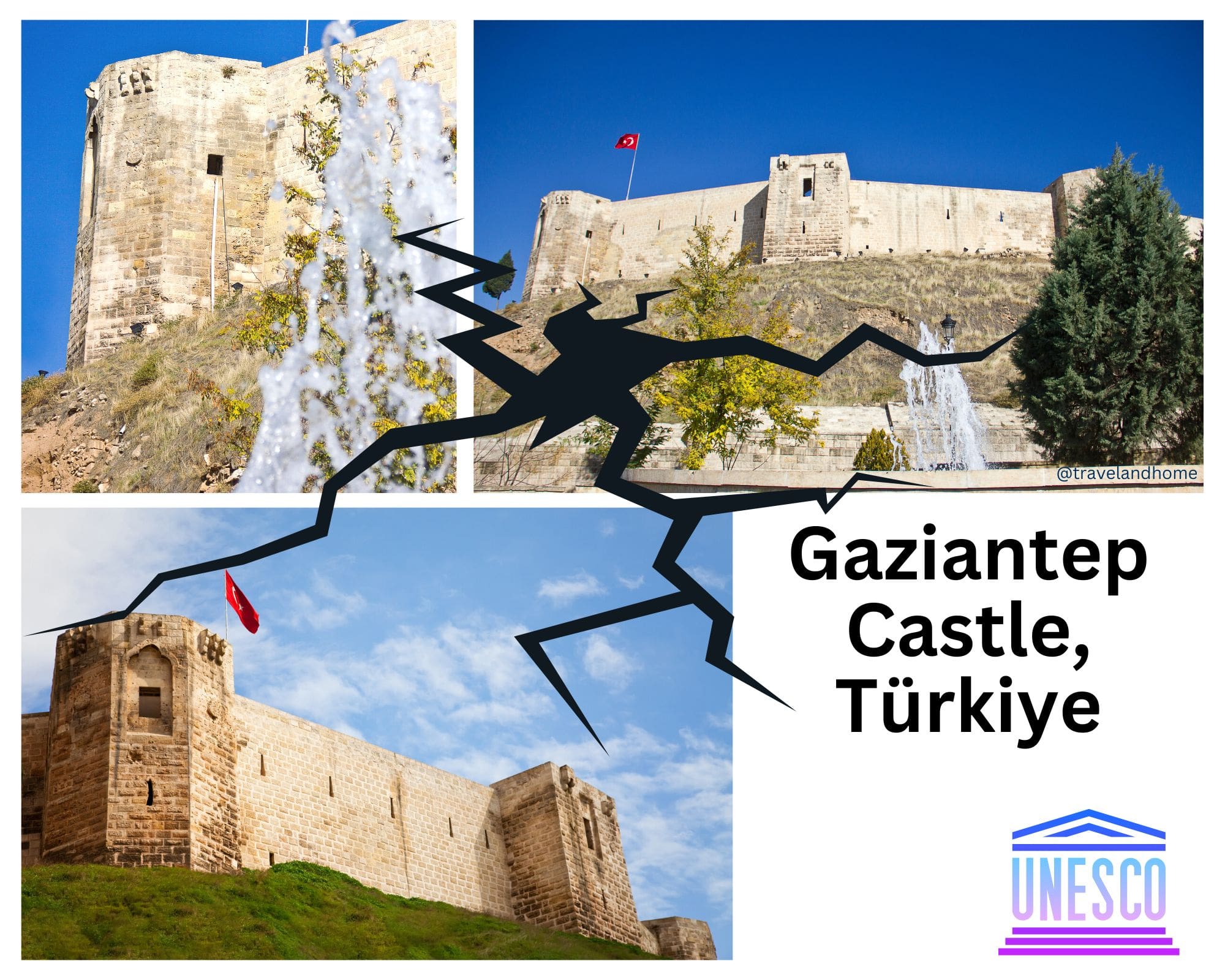 Gaziantep Castle Turkiye UNESCO site damaged by February Turkey earthquake magnitude castle collapsed heritage travel and home min