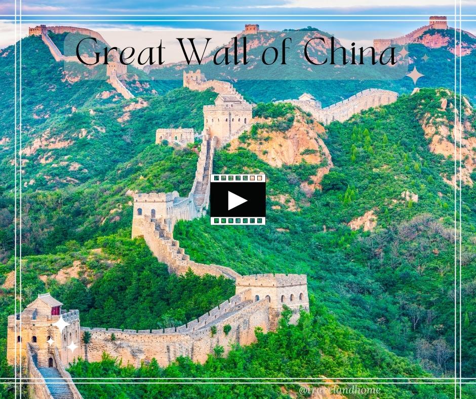 Great Wall of China video travel guide tours. travel and home min