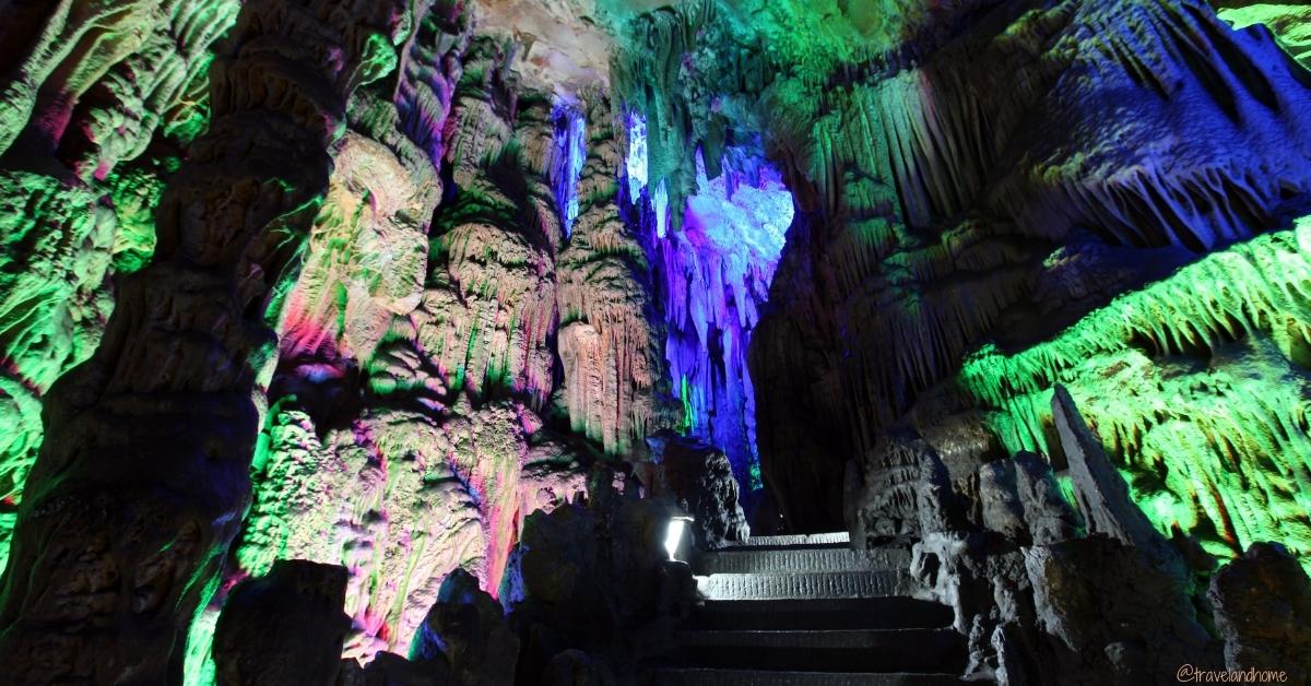 Guilin most popular tourist cities in China Reed Flute Cave travel and home min