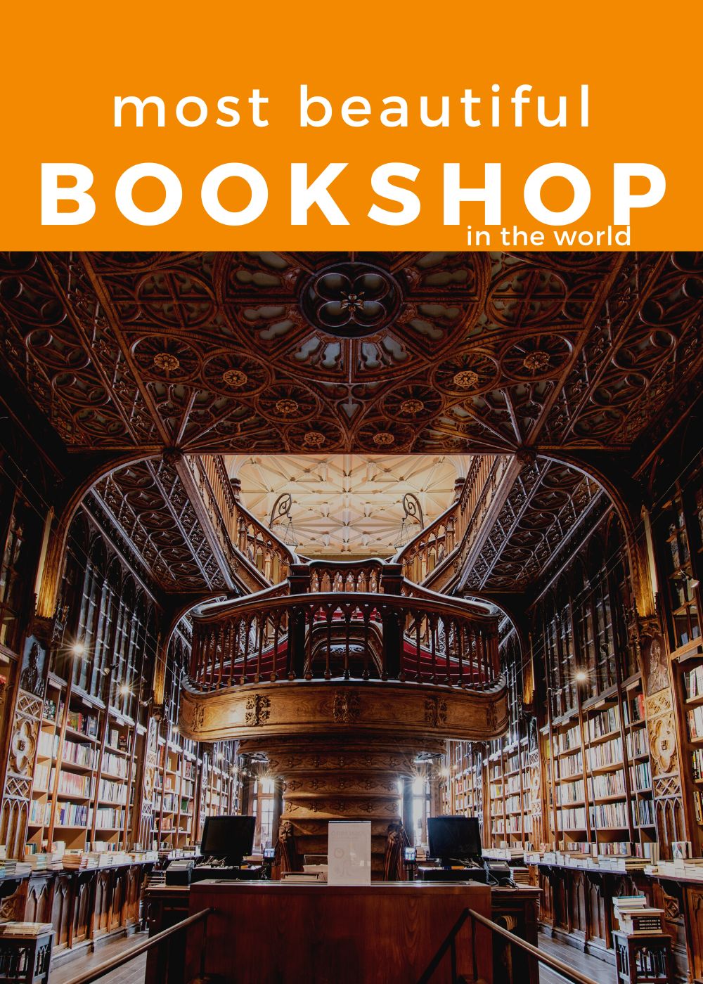 What is the most beautiful bookshop bookstore in the world we have the answer