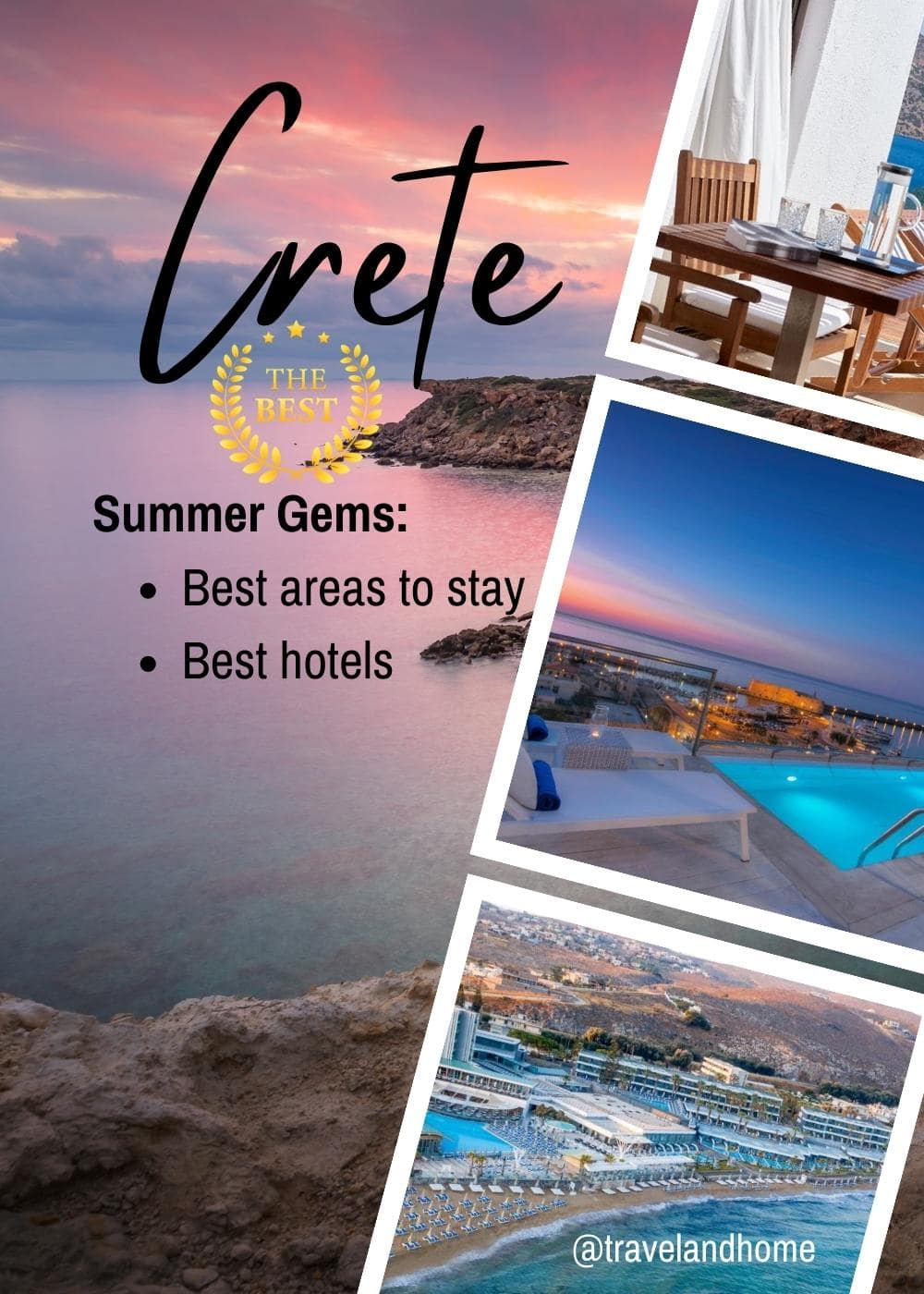 Cretes Summer Gems summer holidayBest Areas to Stay best hotels in Crete Greece travel and home min