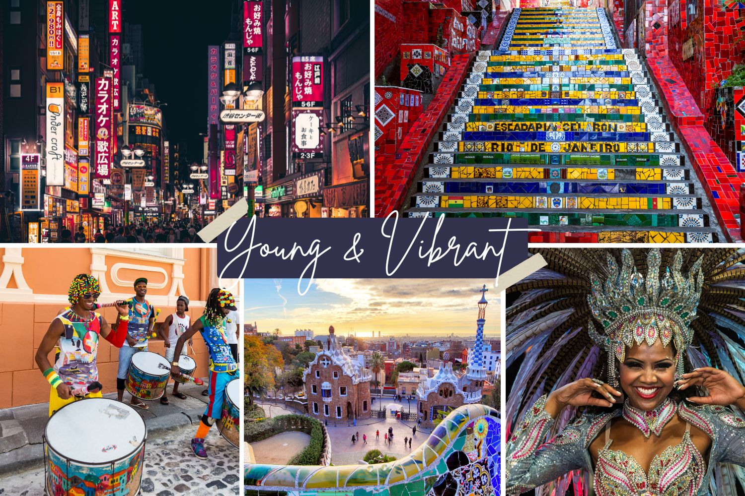 Young and vibrant travel destinations for when you are in your s