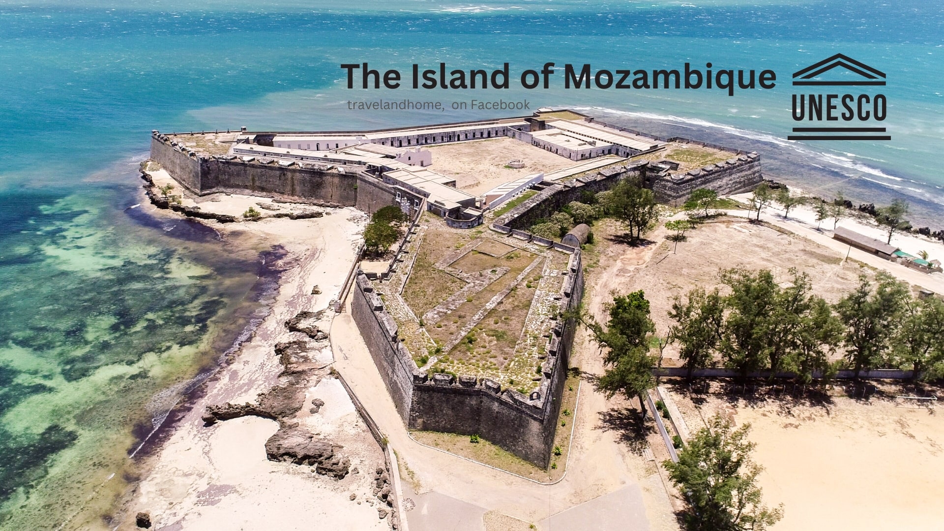 Island of Mozambique, fortified city, UNESCO World Heritage Site min