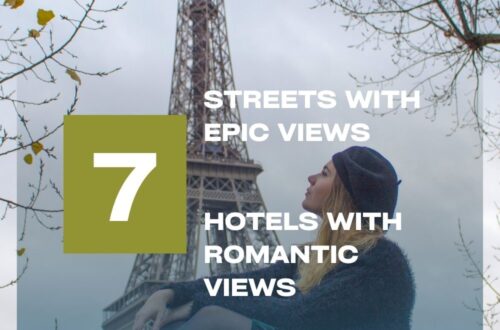 streets with epic views of the Eiffel Tower hotels with beautiful views and romantic balconies with views of the Eiffel Tower in Paris