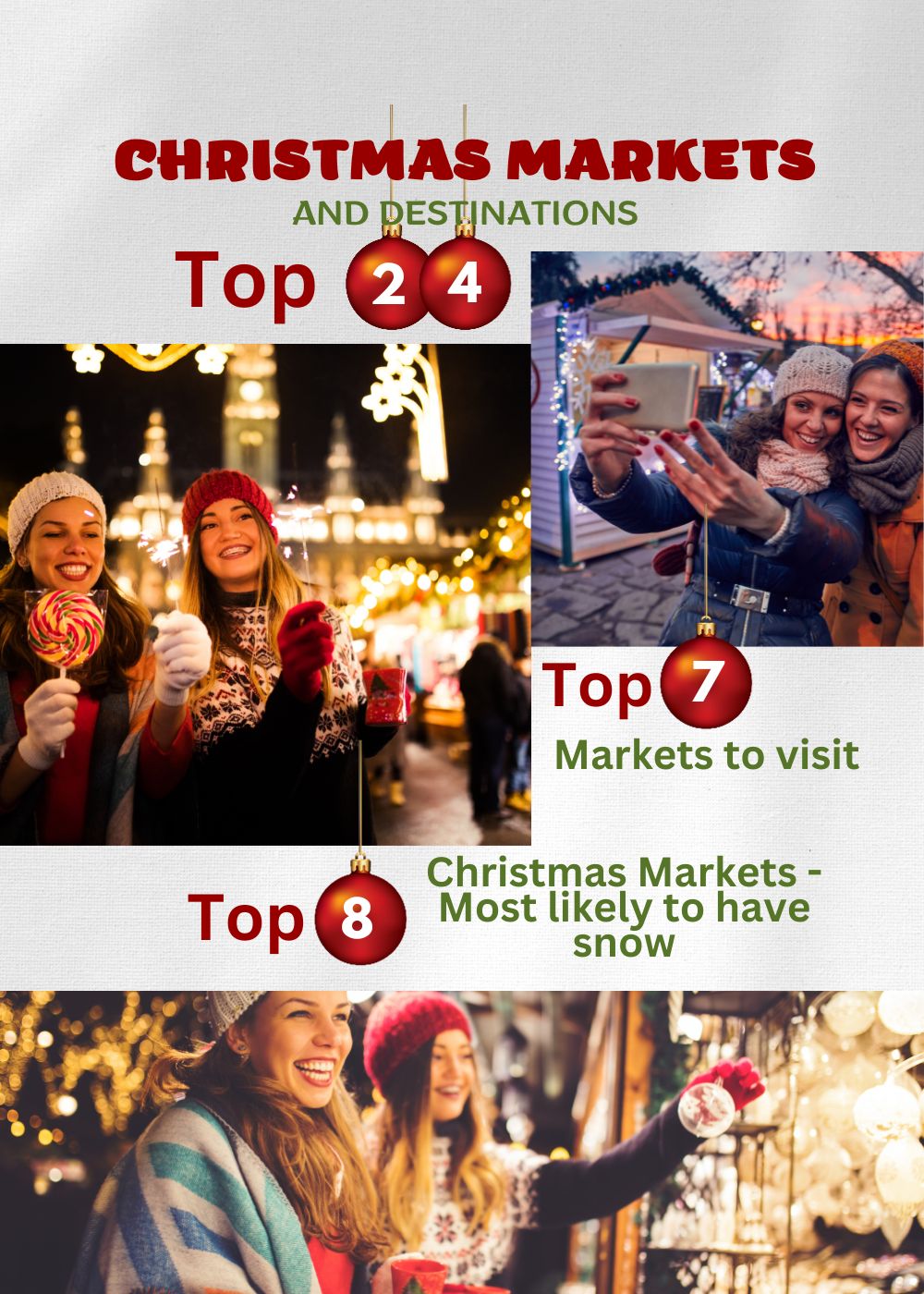 Top Christmas Markets Top Christmas Markets to visit Christmas markets that have snow